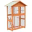 Lemon Cage à oiseaux,UU,Volière tout-en-un, Pin massif et - bois de sapin 125,5x59,5x164 cm CCL88805729