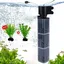 3 en 1 Pompe Aquarium 40W 2800L-H Silencieuse Filtre Intérieur Aquarium Applicable à Filtre Aquarium Oxygénation circulatio Label