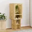 Marron Terrarium Durable - Résistant aux rayures - Marron 50 x 50 x 130 cm OSB A2737
