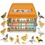 Incubateur dœufs 128 œufs rotation automatique des œufs contrôle de lhumidité éleveur de volaille pour poulets canards oiseaux