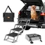 Escalier pour Animaux de Compagnie-VEVOR-430mmx330mmx160 mm-Rampe Large pour Chien à 4 Marches-pour SUV et Camions