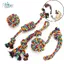 Jouets pour Chien 4 PCS Jouet Chien CordeDurables Indestructible Jouet à Mâcher Corde de Dentition pour Petit et Moyen Chien
