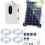 Pompes à air solaires aérateur de bassin solaire de 6 W avec batterie de 6000 mAh chargement USB et chargement solaire sont dispo