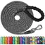 12mm 1 5M Longe pour Chien Laisse de Dres pour Chien Laisse avec Poignée Confort et Mousqueton Noir 1.5 m till 30 1.5 M TILL  LONGE