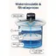 Fontaine à eau automatique pour chats et chiens - Grande capacité de 3 L - Veilleuse LED et pompe silencieuse (< 30 dB)