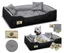 Panier pour chien PRESTIGE 55x45 cm imperméable gris