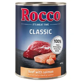 Meilleurs prix pour Classic bœuf, saumon Rocco - Nourriture pour chien
