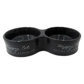 Meilleurs prix pour EBI Mangeoire double Duvo+ Stone Happy Cat, Gamelle