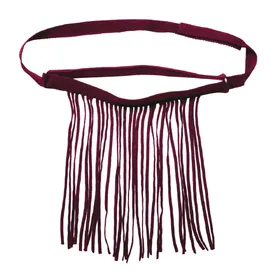 Meilleurs prix pour Waldhausen Franges anti-mouches avec têtière - Taille Extra Warmblut - Rouge