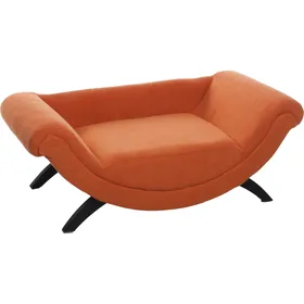 Meilleurs prix pour Flamingo Sofa Canapé Dingo pour Chien ou Chat - Orange 80x43cm