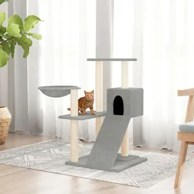 Meilleurs prix pour vidaXL Arbre à chat Gris clair 82 cm