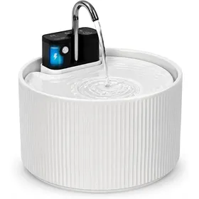 Comparer les prix de Fontaine sans fil 3 5 L avec séparation des eaux bac ABS blanc et jeu de six filtres white FONTAINE A EAU