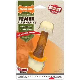 Meilleurs prix pour Jouet pour chien Nylabone Extreme Chew - Femur Beef Flavour L