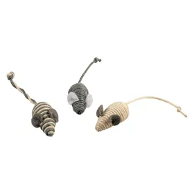Comparer les prix de Jouet pour chat petites souris Duvoplus Rope (x3)