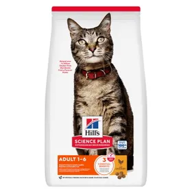 Comparer les prix de Hill's Science Plan croquettes pour chat, adulte, Poulet 10 kg