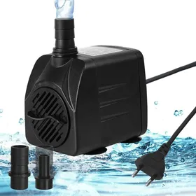 Meilleurs prix pour Pompe Eau Submersible 10W 600L/H Pompe Aquarium Ajustable Ultra-Silencieux avec 4 Pieds de Ventouses pour Étang Poisson Font Label