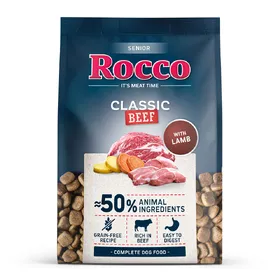 Meilleurs prix pour Rocco Senior Classic bœuf et agneau - 1 kg