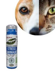 Meilleurs prix pour Kosmeo B - STRESS ANIMAUX complexe fleurs de bach granules O% Alcool BIO