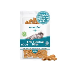 Meilleurs prix pour Friandises anti-boules de poils - AMEIZPET - 65 g - Croquantes - Enrichies en taurine - Aide digestion