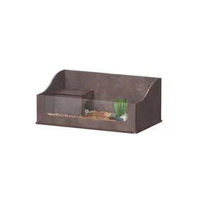 Meilleurs prix pour Terrarium - Aquatlantis - Terra Tortum 75 Noir - Tortue - Bois