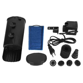 Comparer les prix de Cascade d'Aquarium Bassin à Tortue Pompe Filtre Interne Mini Pompe Silencieuse pour Aquarium à Tortue black