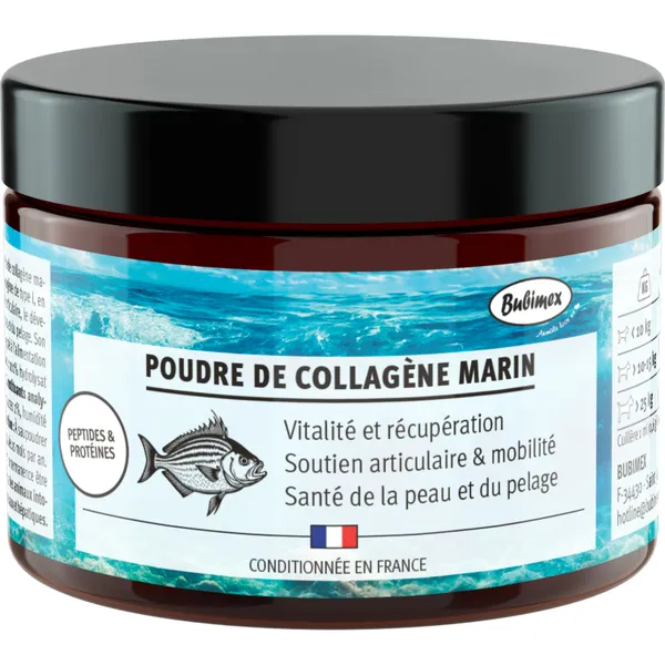 Poudre de collagène marin 50 g - Bubimex – photo 2