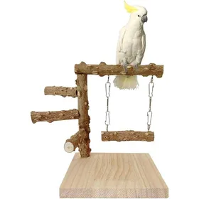 Meilleurs prix pour Aire de Jeux pour Oiseaux Support de Jeu pour Oiseaux iseaux Playstand Perroquet Oiseau Perch Support de Perroquet Multi JOUET