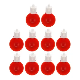 Comparer les prix de 10 pcs Abreuvoirs à Poulet Petits Abreuvoirs Automatiques pour Volaille Tasses Abreuvoirs pour Poulets Canards Oies red
