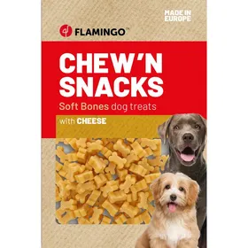 Meilleurs prix pour Friandises Chewn snack Os au fromage 150 g pour chien - Flamingo