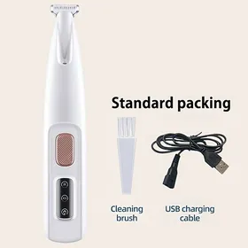 Meilleurs prix pour Tondeuse de toilettage pour animaux - Phoesky - Acier inoxydable - Éclairage LED - Faible bruit - Rechargeable USB