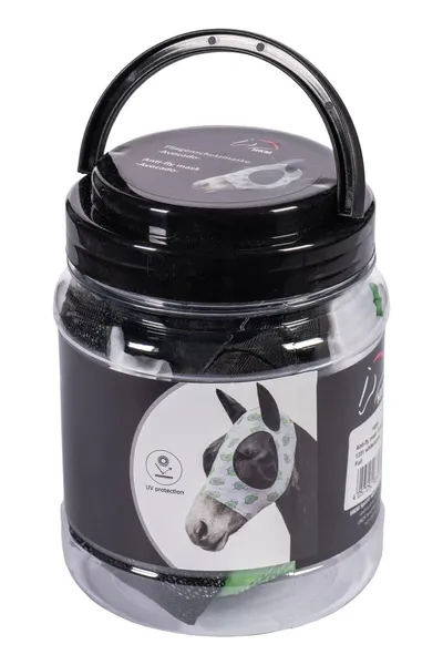 Masque anti-mouches pour cheval HKM Avocado – photo 3