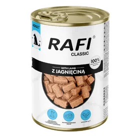 Comparer les prix de 6x 1240g Rafi Dog à l'agneau, nourriture humide
