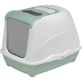 Meilleurs prix pour Maison de toilette Flip Cat Jumbo avec filtre Moderna - 5 coloris - Abricot - 58x44x42cm