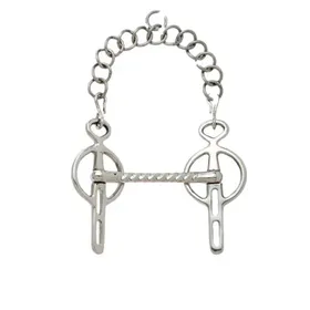 Comparer les prix de Mors Liverpool pour cheval à 2 fentes embouchure droite Sefton SS Slot