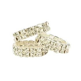Comparer les prix de Élastique à crinière HKM Crystal (x5)
