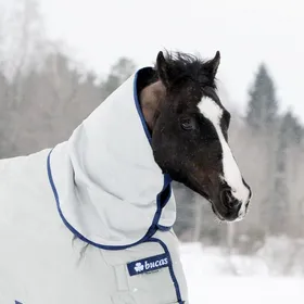 Comparer les prix de Couverture dextérieur pour cheval Bucas Power Neck - silver - Argenté - 125 cm