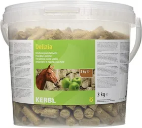 Meilleurs prix pour Kerbl 325008 Cheval Friandises Delizia 3 kg Pomme