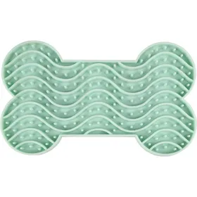 Comparer les prix de Tapis à lécher YUMMEE couleur vert taille S. 15 cm pour chien.