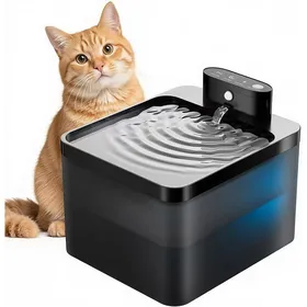 Comparer les prix de Fontaine à eau pour chat : activation automatique silencieuse sans fil 22 L filtres multiples anti-éclaboussures