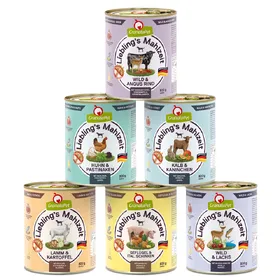 Comparer les prix de 24x800g GranataPet Liebling's Mahlzeit lot mixte I (6 variétés) - Pâtée pour chien