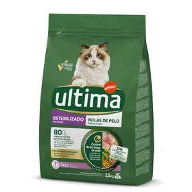Meilleurs prix pour 2, 5 kg croquettes Ultima Stérilisé, Boules de poils, dinde pour chat