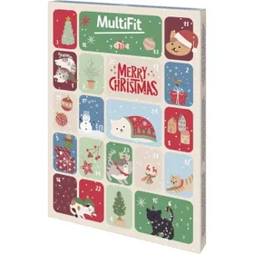 Comparer les prix de MultiFit Calendrier de l'Avent pour chat 180g