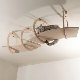 Comparer les prix de Arbre à chat plafond modulable Zolia Loogy - 70x28cm
