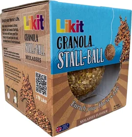 Comparer les prix de LIKIT Granola STALL-BALL Mélasse - Lot de 2x 1,6kg
