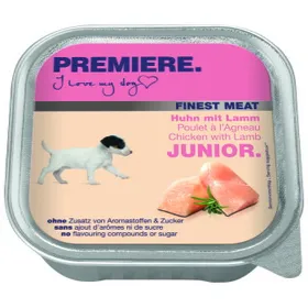 Comparer les prix de PREMIERE Finest Meat Junior Poulet à l’agneau 10x150 g