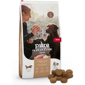 Meilleurs prix pour MERA Pure Sensitive Dinde & Riz - Croquettes Saines pour Chiens Sensibles 12 5 kg