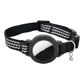 Meilleurs prix pour Collier pour chat - INF - S - Noir - AirTag - Suivi sécurisé en temps réel