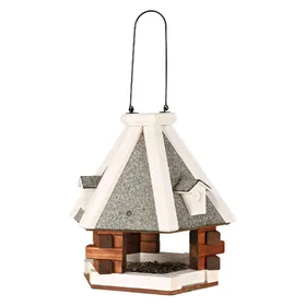 Meilleurs prix pour Mangeoire Trixie natura à suspendre, marron/blanc pour oiseaux sauvages -  36 cm de diamètre x H 35 cm