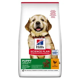 Meilleurs prix pour Hill's Science Plan Puppy Large Breed Chicken croquettes pour chien 12 kg