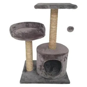 Meilleurs prix pour Hoppy Pets Höppy (66 cm, Gris, Marron), Arbre à chat